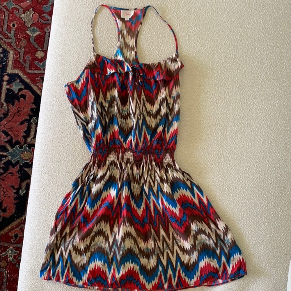 Parker Silk Racerback Dress